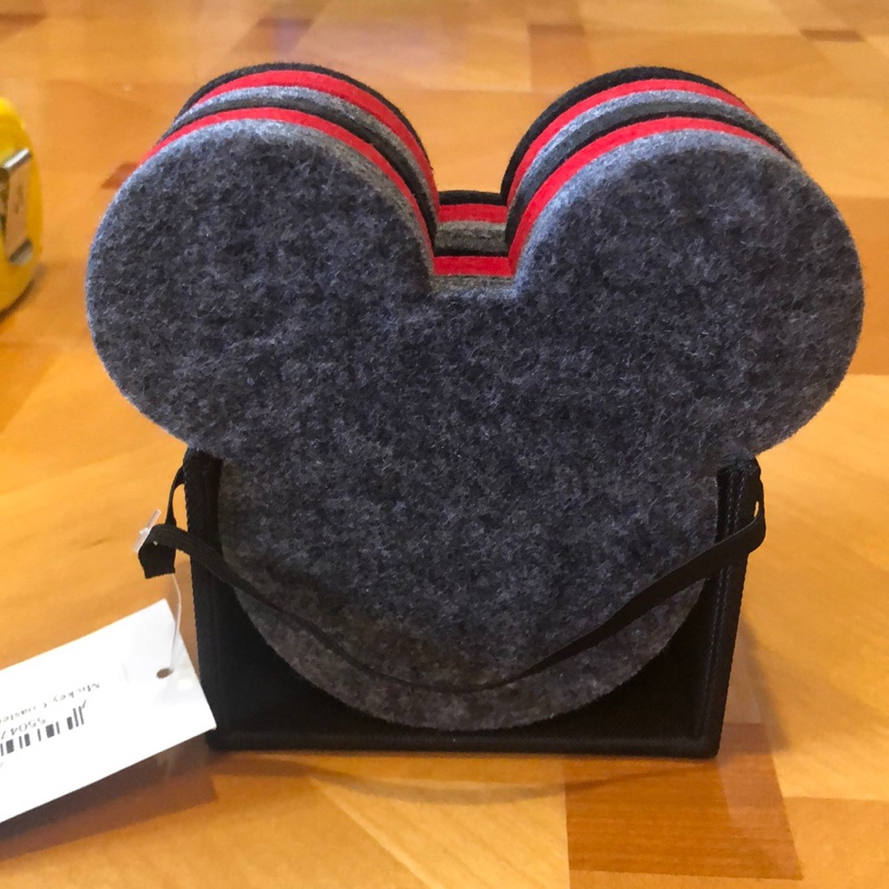 Ethan Allen Mickey Mouse coaster set NEW